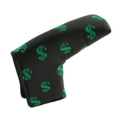Hurricane Golf Money Black Blade Putter Headcover