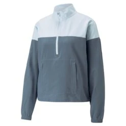 Puma Women's Lightweight 1/4 Zip Shell Pullover