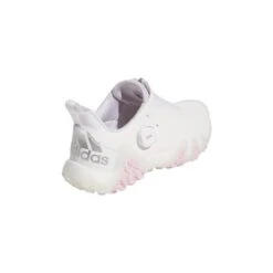 ADIDAS Women's CodeChaos 22 BOA Spikeless Golf Shoe - White/Pink -golf Pink 5