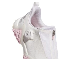 ADIDAS Women's CodeChaos 22 BOA Spikeless Golf Shoe - White/Pink -golf Pink 6