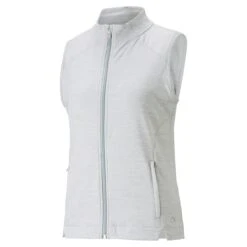 Puma Women's Cloudspun Heather Full Zip Vest