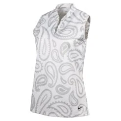 Nike Women's Dri-Fit Victory Jacquard Sleeveless Polo