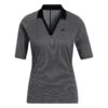 ADIDAS Women's No Show Short Sleeve Polo -golf Womens No Show Short Sleeve Polo