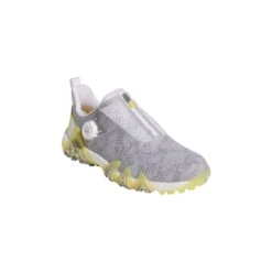 ADIDAS Women's CodeChaos 22 BOA Spikeless Golf Shoe - Grey/Yellow -golf Yellow 12