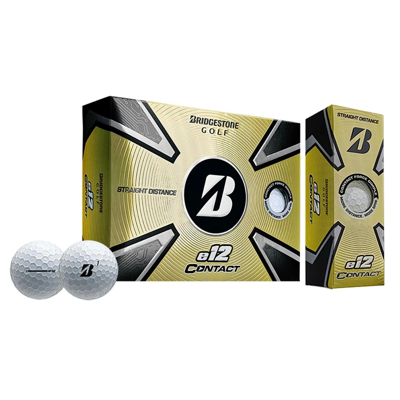 Bridgestone E12 Contact Golf Balls 3 Bridgestone E12 Contact Golf Balls