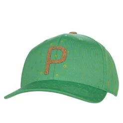 Puma Champs P Snapback Cap -golf puma champsp champagne hat gardengreen 023032 02