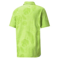 Puma CLOUDSPUN Leaves N Flowers Golf Polo -golf puma cloudspun leavesnflowers polo 532975 03 back