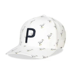 Puma Egrets P Snapback Cap -golf puma egretsp snapback 024199 01 white