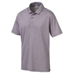 Puma Grill To Green Golf Polo -golf puma grilltogreen polo indigoheather