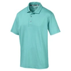 Puma Grill To Green Golf Polo -golf puma grilltogreen polo turquoiseheather