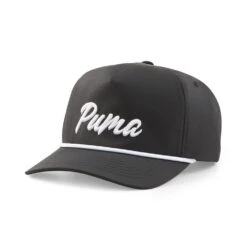 Puma Retro Rope Snapback Cap -golf puma retrorope snapback 023924 01 black