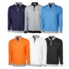 Puma Stealth Golf 1/4 Zip Golf Popover -golf puma stealth qz pullover parent