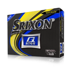 Srixon Q-Star 5 Tour Yellow Golf Balls - 1 Dozen