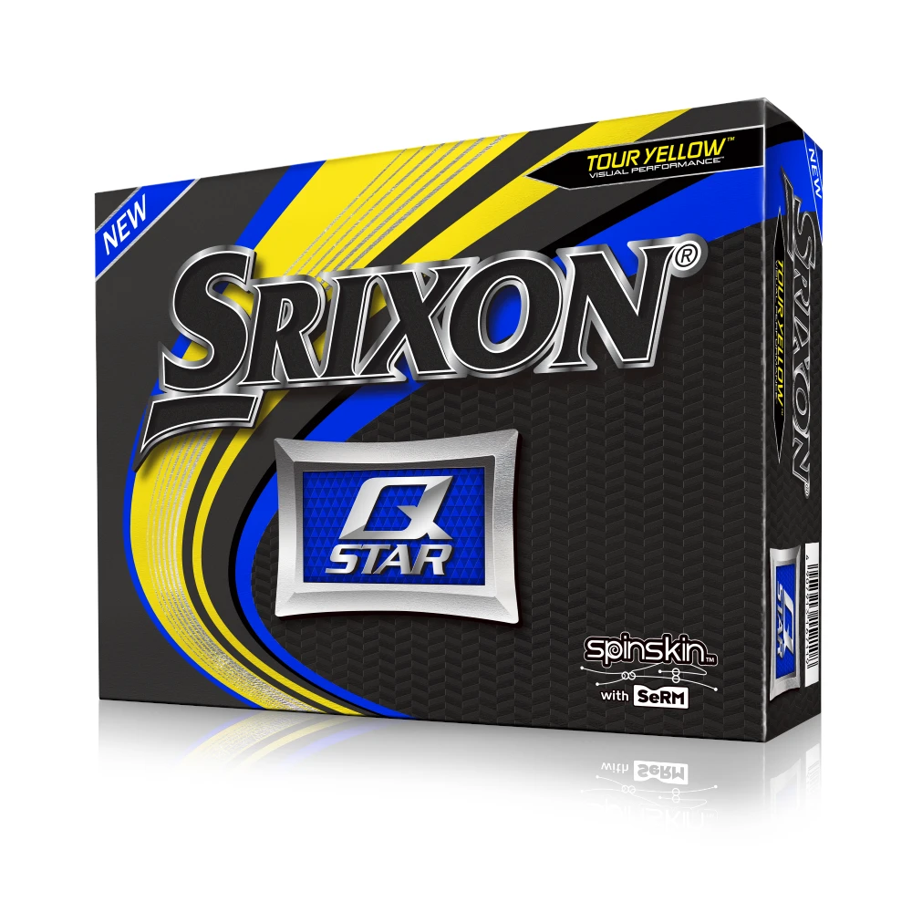 Srixon Q-Star 5 Tour Yellow Golf Balls - 1 Dozen 3 Srixon Q-Star 5 Tour Yellow Golf Balls - 1 Dozen