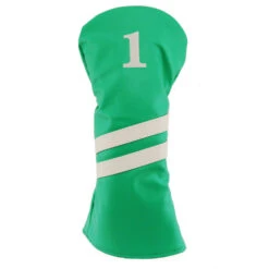 Hurricane Golf 2 Stripe Driver Headcover -golf racerhcdriverlightgrn 1 1