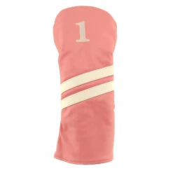 Hurricane Golf 2 Stripe Driver Headcover -golf racerhcdriverpink 1 2
