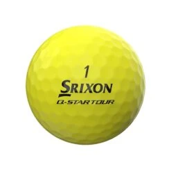 Srixon Q-Star Tour Divide Golf Balls - Yellow/Red -golf srixon qstar tour divide ball yellow