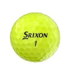 Srixon Soft Feel Tour Yellow Golf Balls - NEWEST GENERATION -golf srx softfeel12 touryellow ball