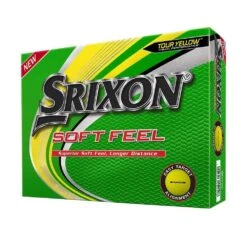 Srixon Soft Feel Tour Yellow Golf Balls - NEWEST GENERATION