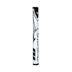 SuperStroke Zenergy Flatso 1.0 Putter Grip -golf ss zenergyflatso1whiteblack