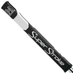Super Stroke Traxion Flatso 2.0 Putter Grip -golf sstraxionblkwhtflatso 4