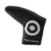Hurricane Golf Tour Issued Bullseye Black/White Blade Putter Headcover -golf tourissuedbullseye putterhc blk