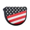 Hurricane Golf USA Mallet Heel Shafted Putter Head Cover -golf usamalbtm