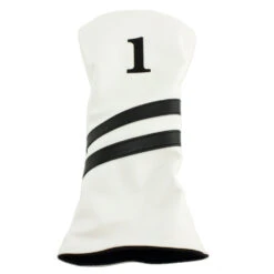 Hurricane Golf 2 Stripe Driver Headcover -golf white2 stripe driver 4